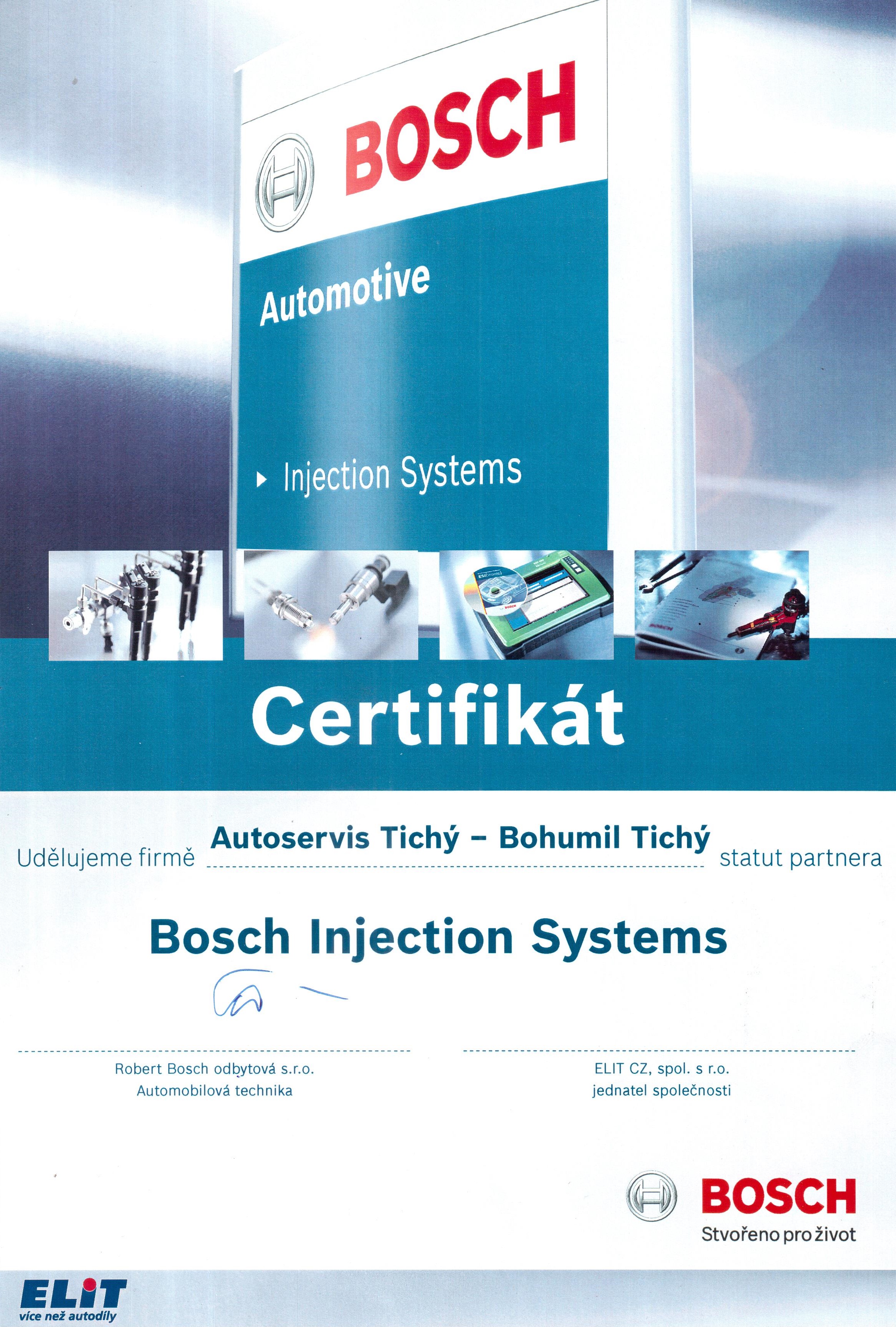 Bosch Injection System Status Partnera